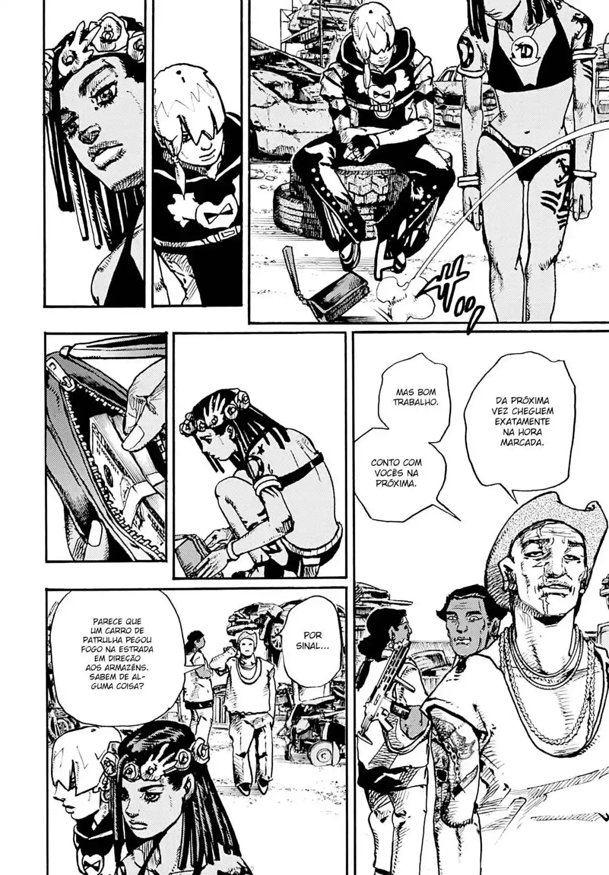 Read JoJo's Bizarre Adventure Part 9 pt_BR Manga Online