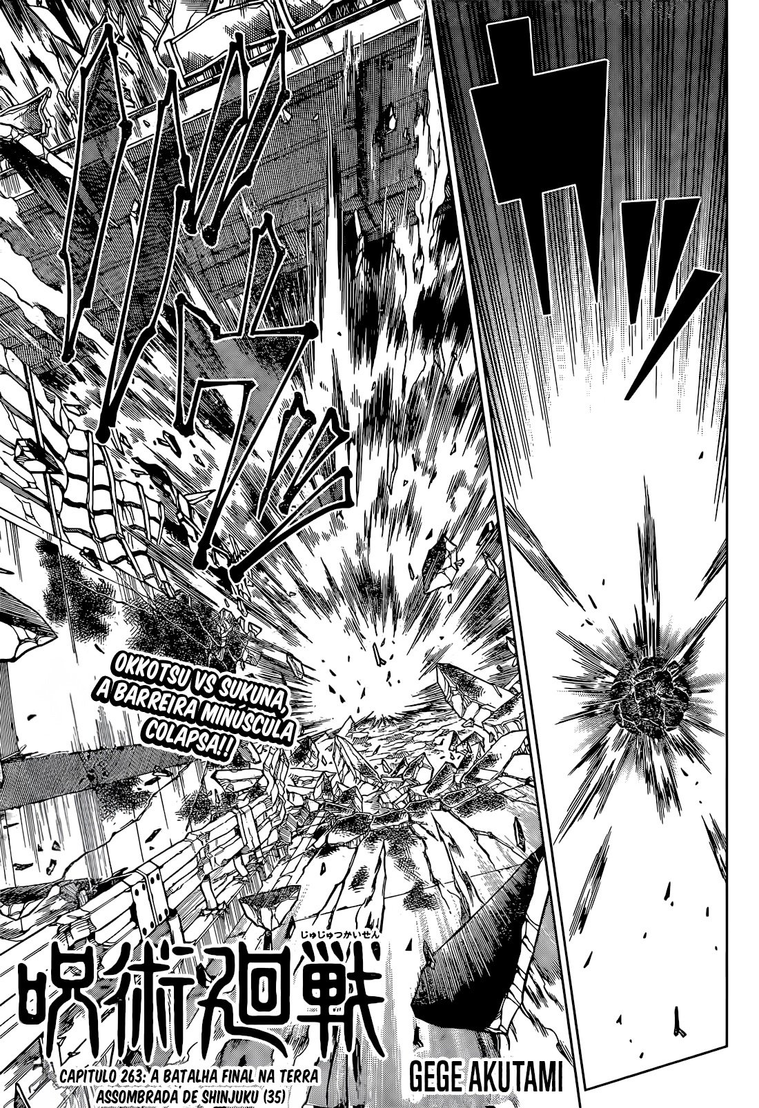 Read Jujutsu Kaisen pt_BR Manga Online