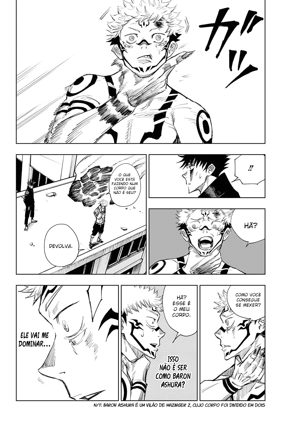 Read Jujutsu Kaisen pt_BR Manga Online