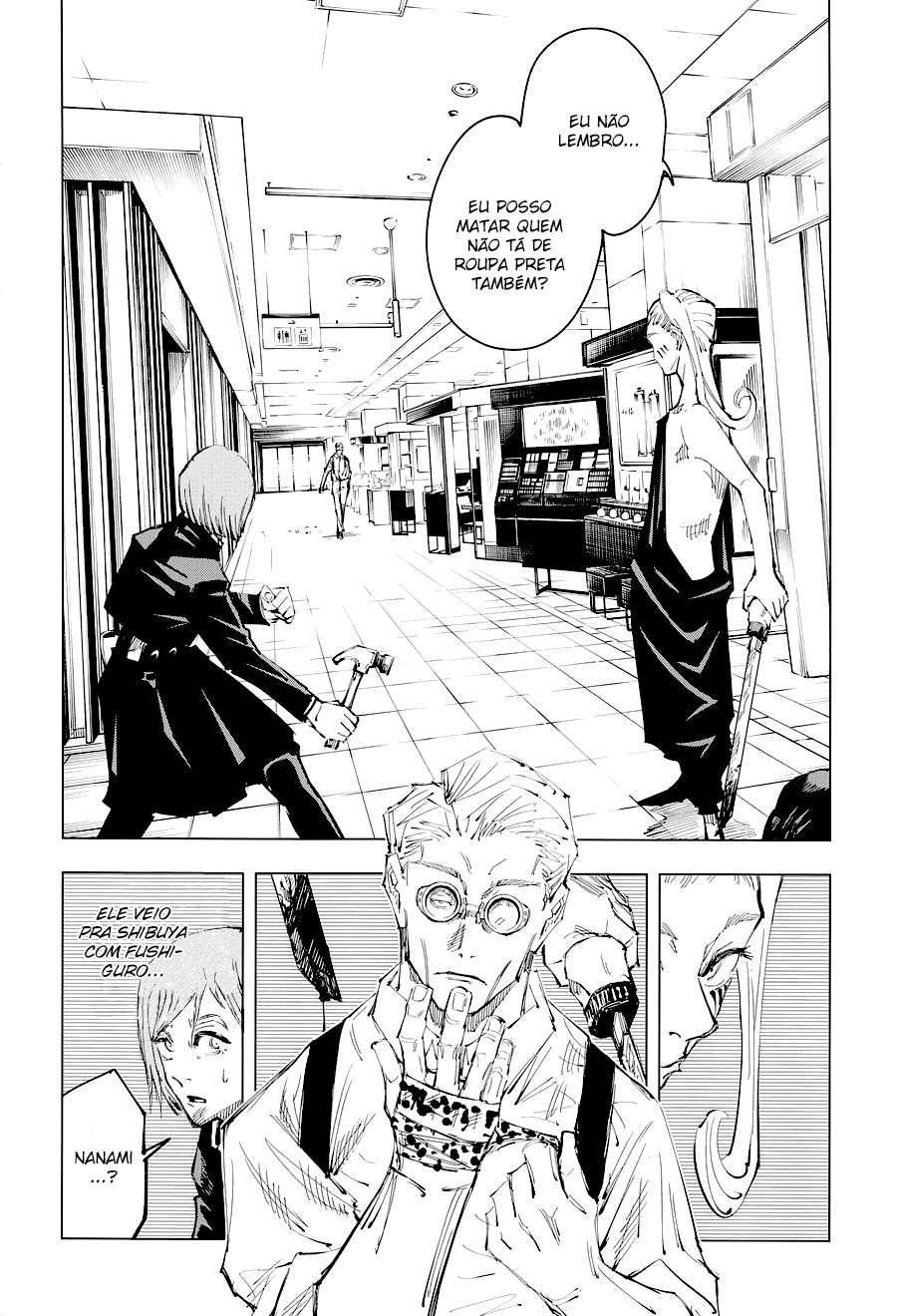 Read Jujutsu Kaisen pt_BR Manga Online