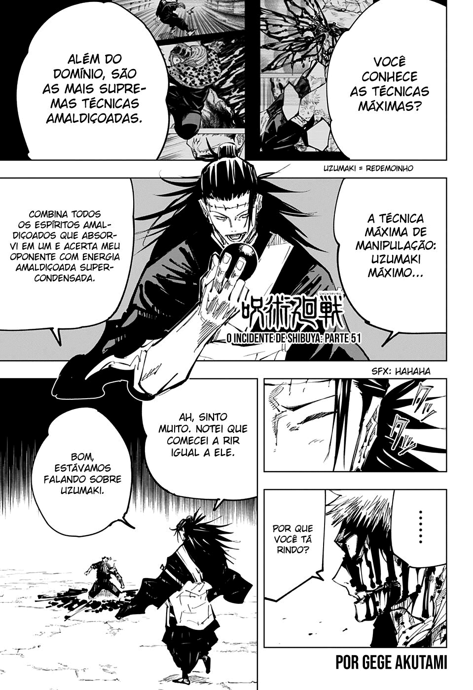 Read Jujutsu Kaisen pt_BR Manga Online