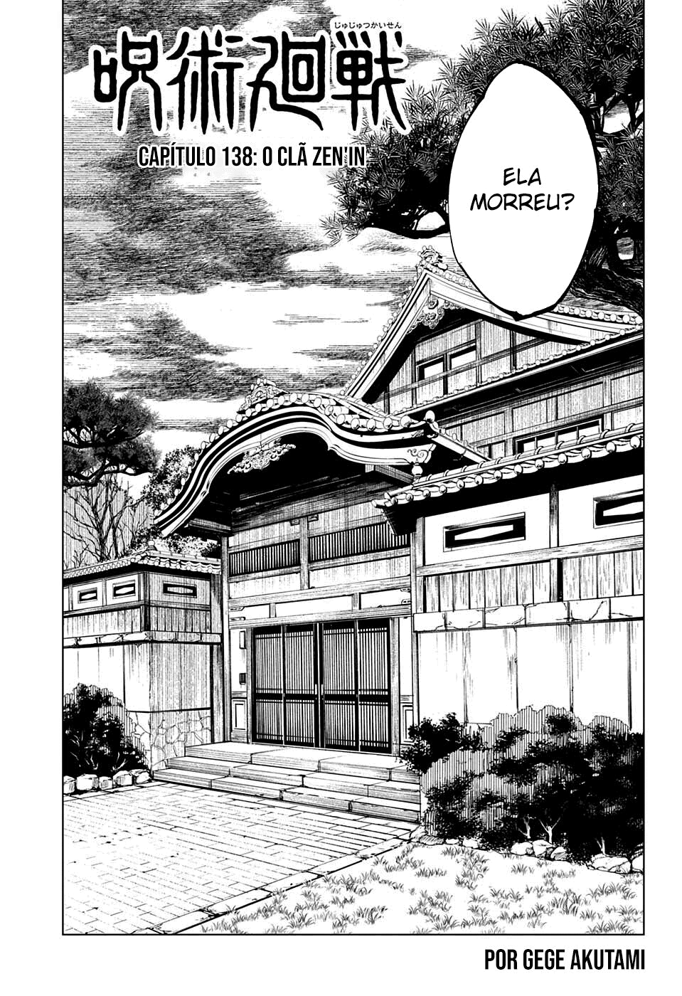 Read Jujutsu Kaisen pt_BR Manga Online