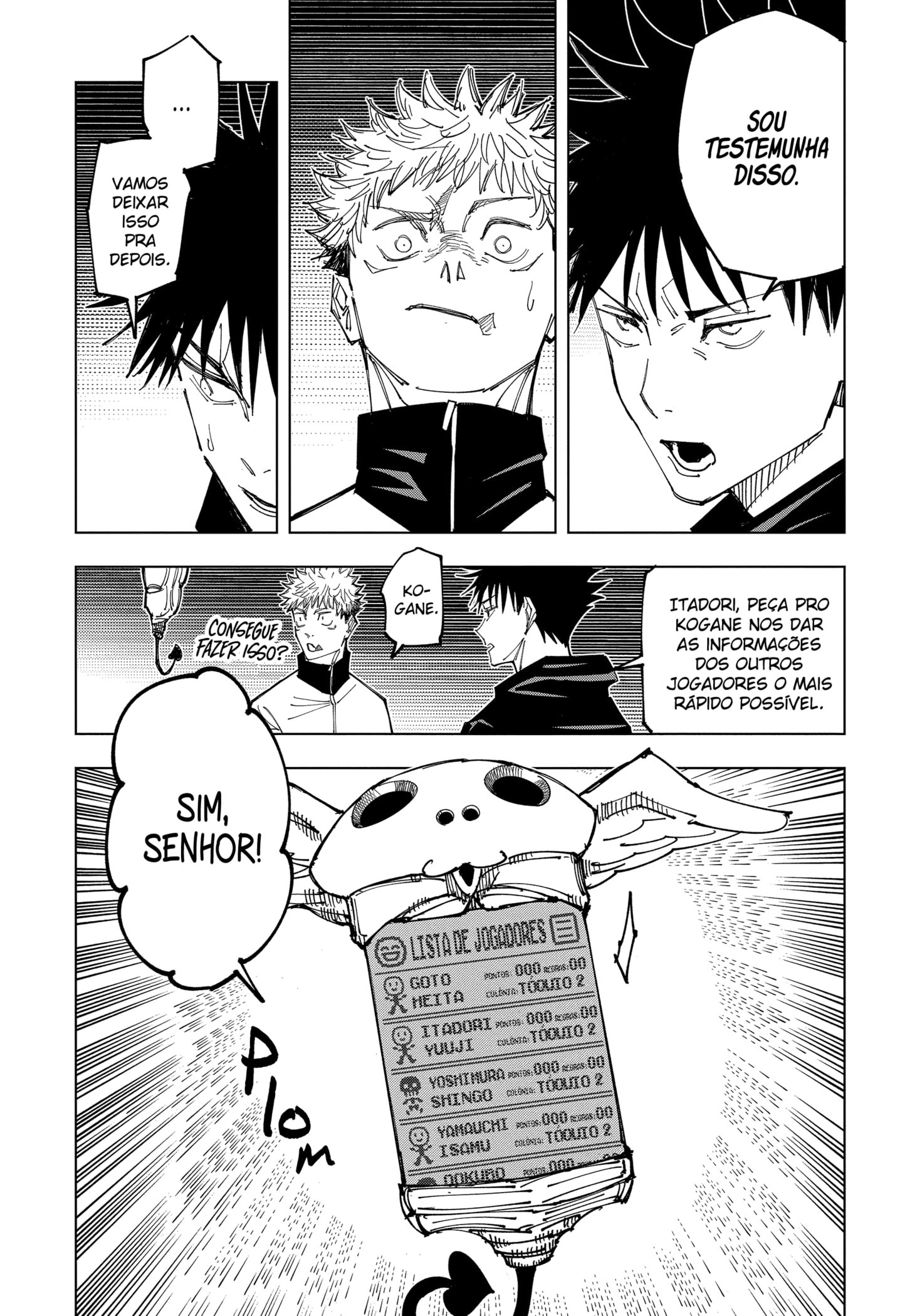 Read Jujutsu Kaisen pt_BR Manga Online