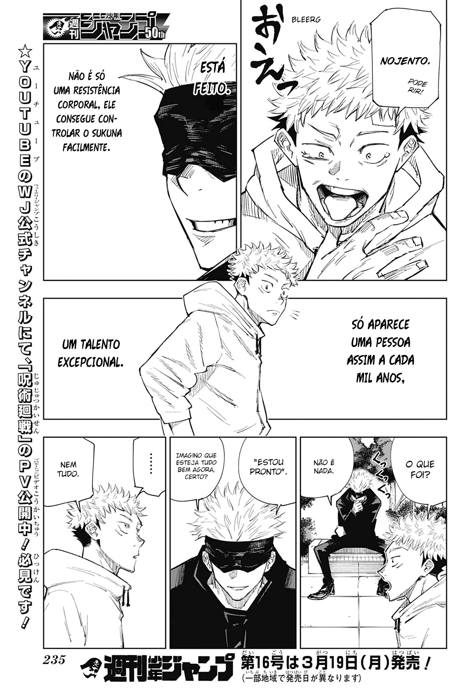 Read Jujutsu Kaisen pt_BR Manga Online