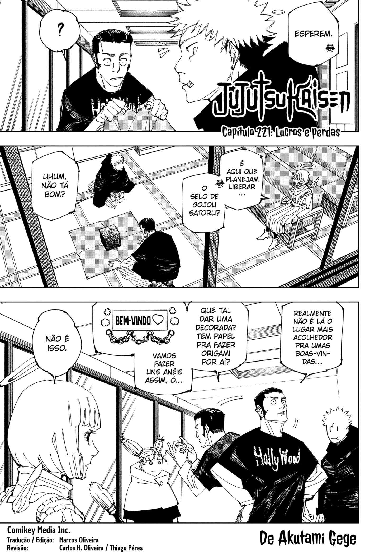 Read Jujutsu Kaisen pt_BR Manga Online