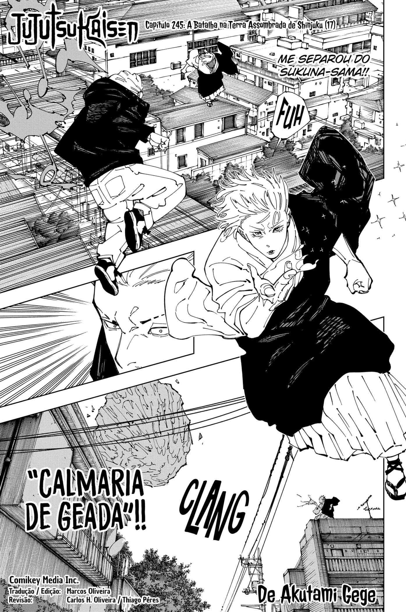 Read Jujutsu Kaisen pt_BR Manga Online