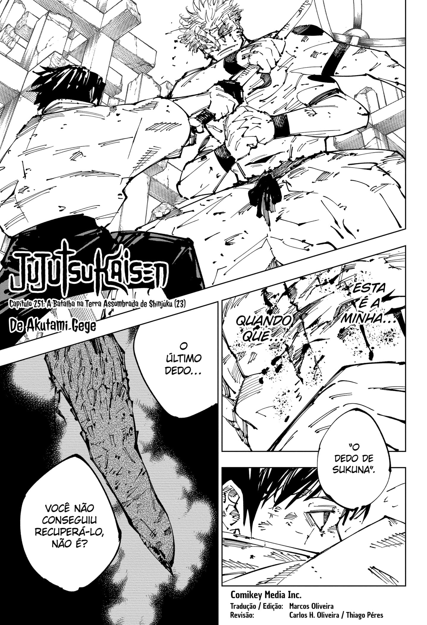 Read Jujutsu Kaisen pt_BR Manga Online