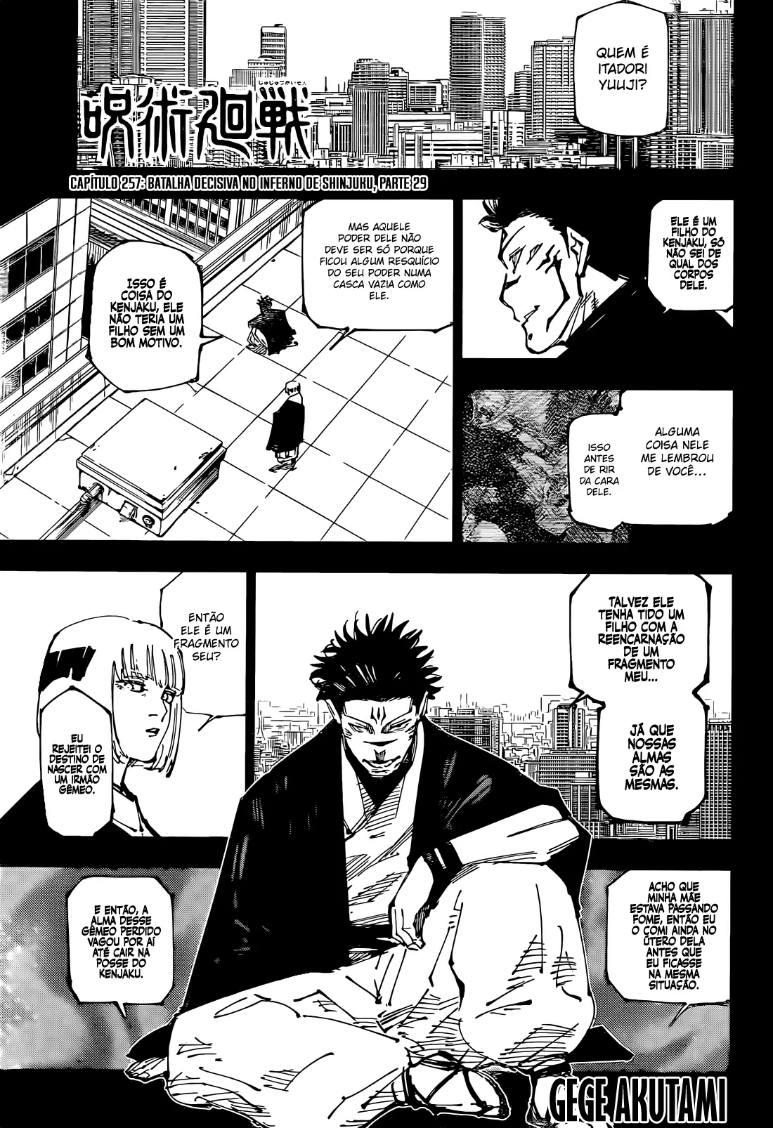 Read Jujutsu Kaisen pt_BR Manga Online