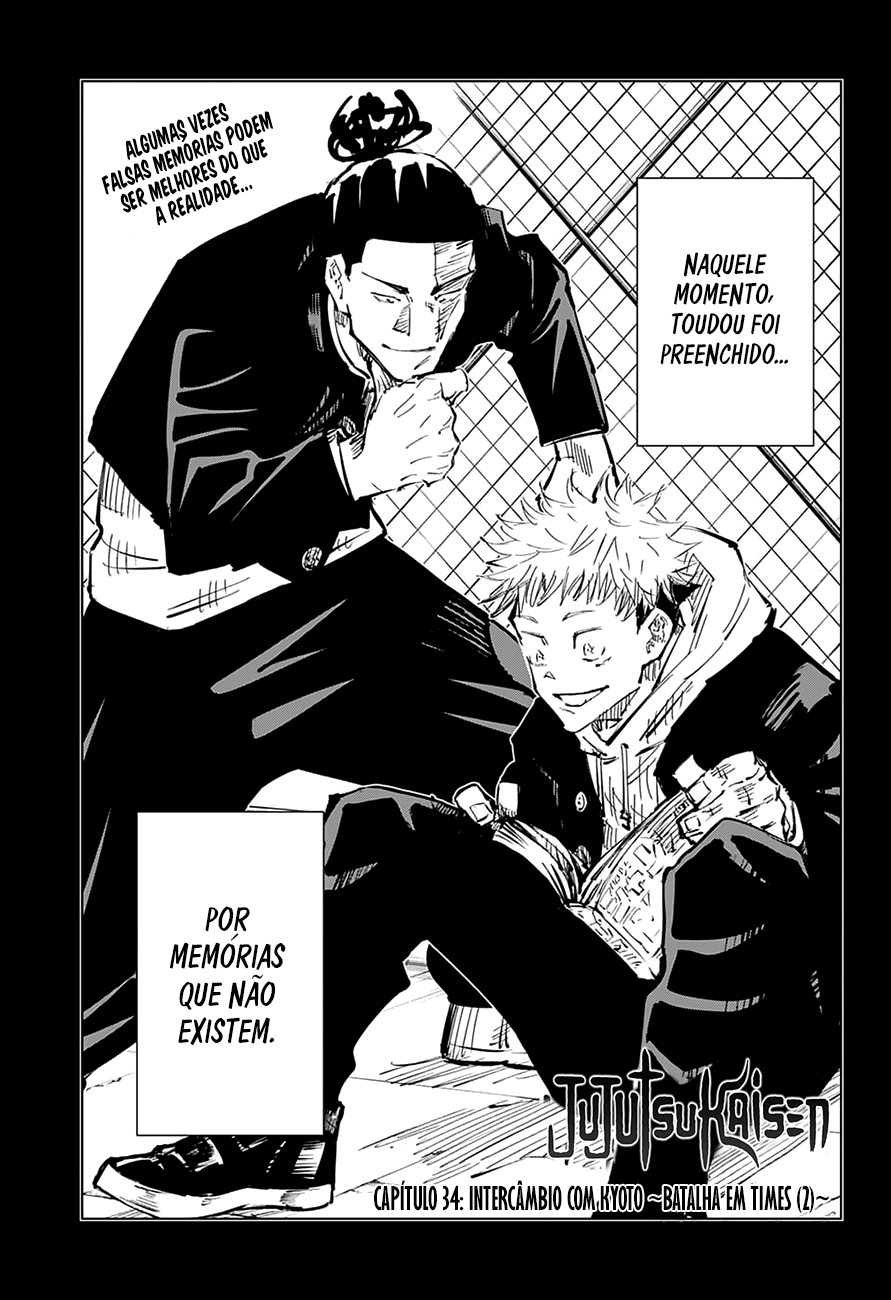 Read Jujutsu Kaisen pt_BR Manga Online