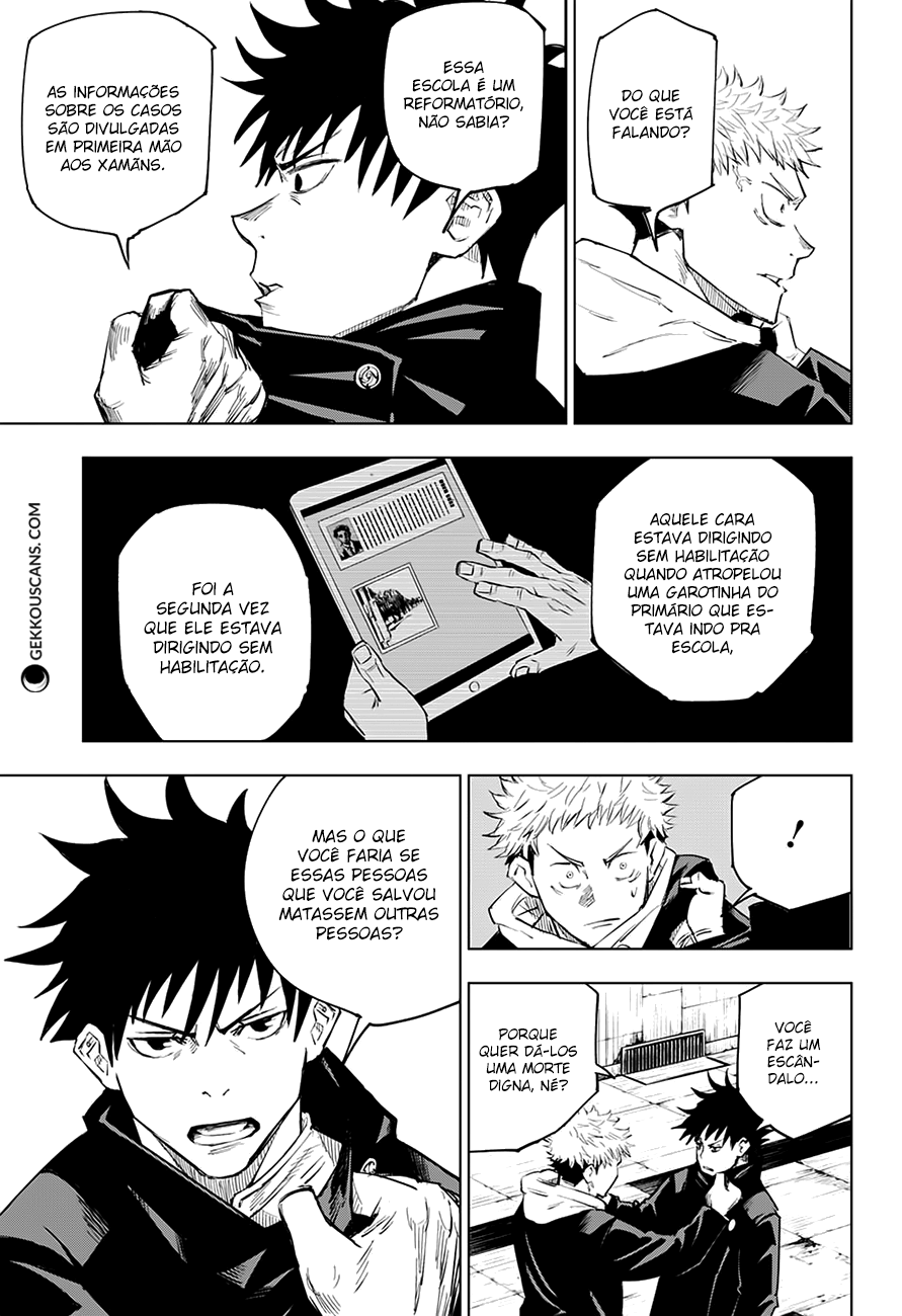 Read Jujutsu Kaisen pt_BR Manga Online