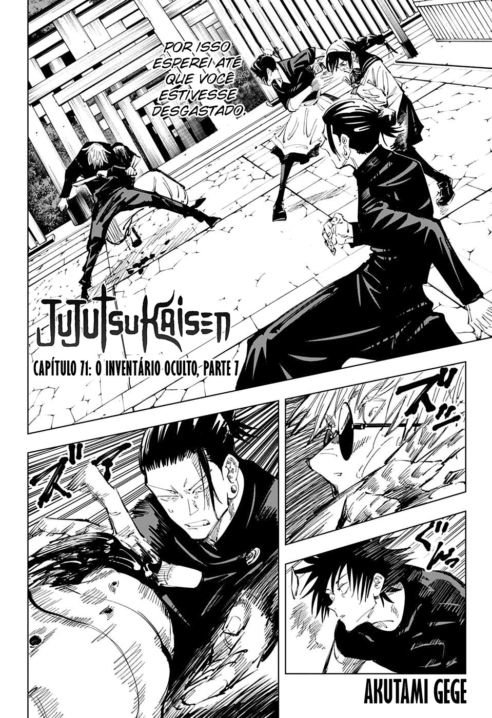 Read Jujutsu Kaisen pt_BR Manga Online