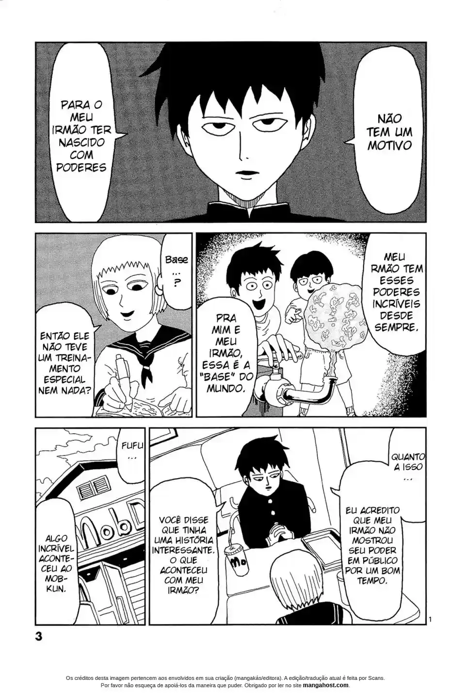 Read MOB Psycho 100 pt_BR Manga Online