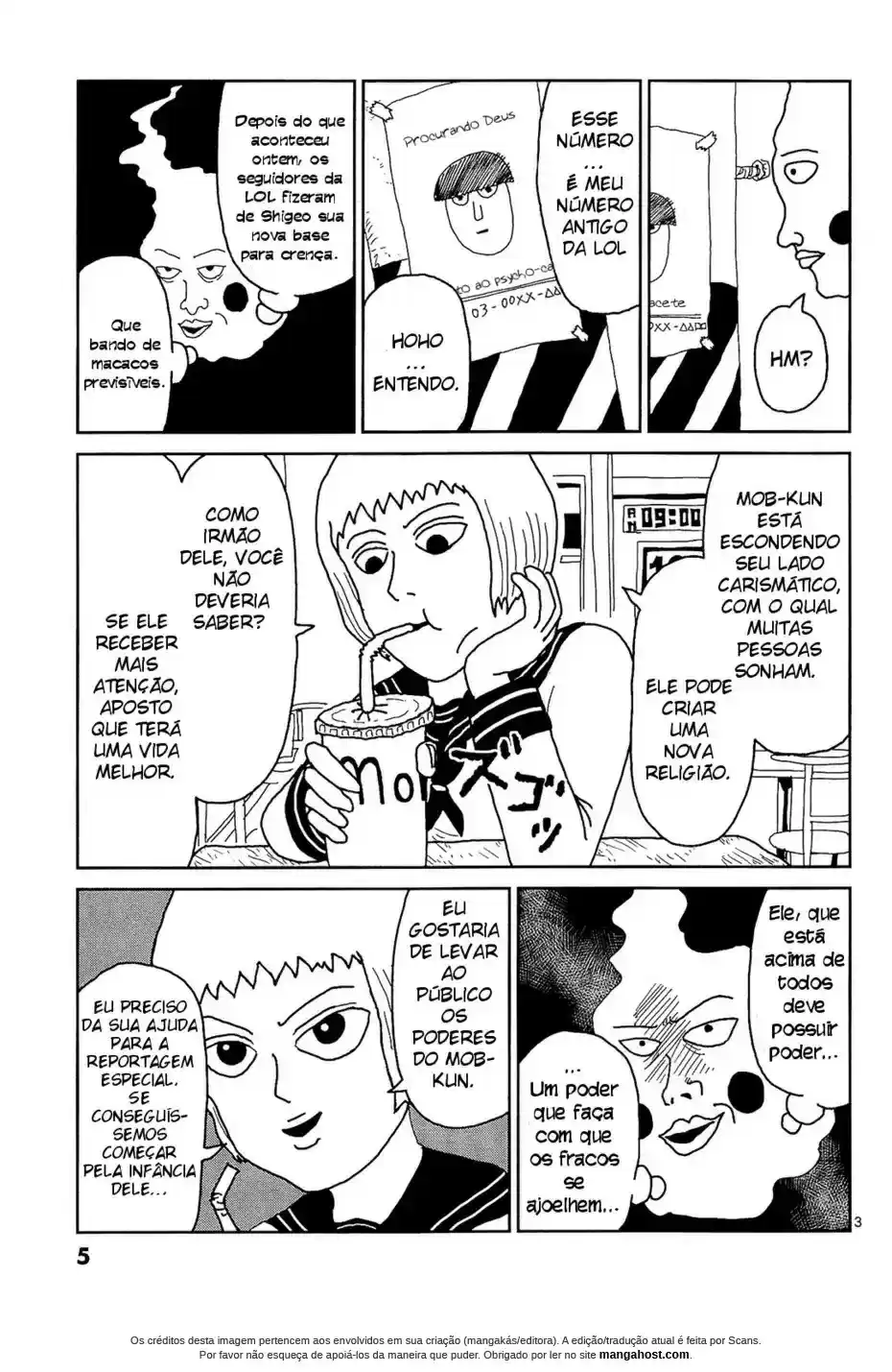 Read MOB Psycho 100 pt_BR Manga Online