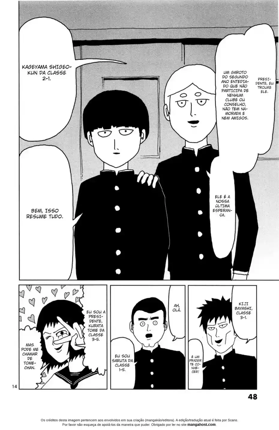Read MOB Psycho 100 pt_BR Manga Online