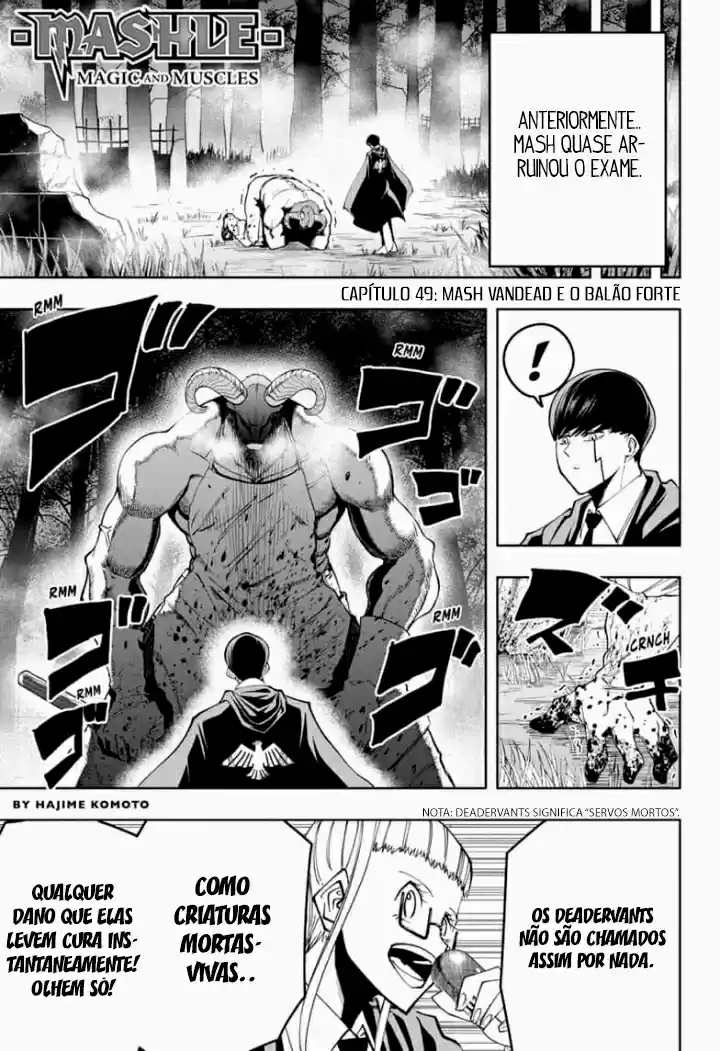 Read Mashle_ Magic and Muscles pt_BR Manga Online