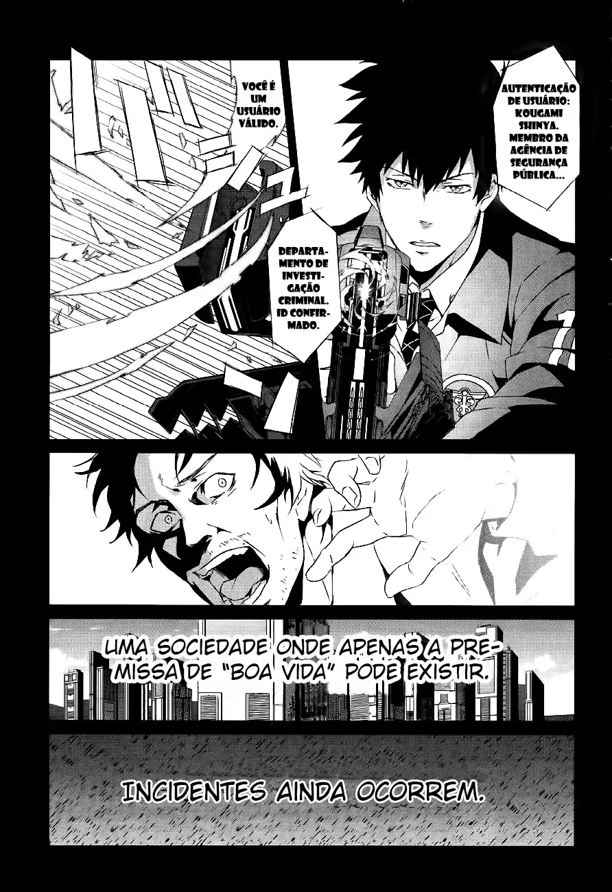 Read Psycho-Pass_ Kanshikan Kougami Shinya pt_BR Manga Online