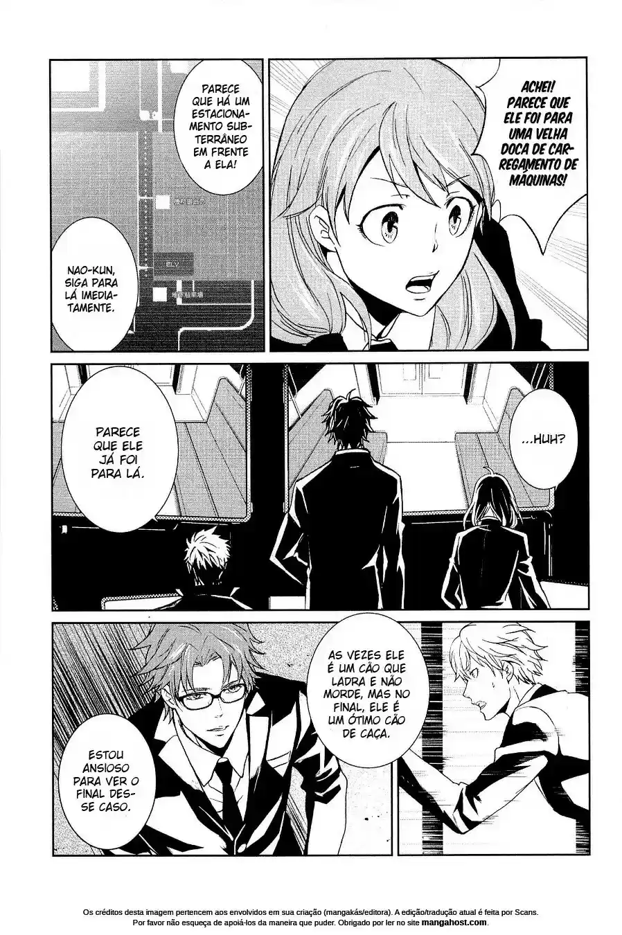 Read Psycho-Pass_ Kanshikan Kougami Shinya pt_BR Manga Online