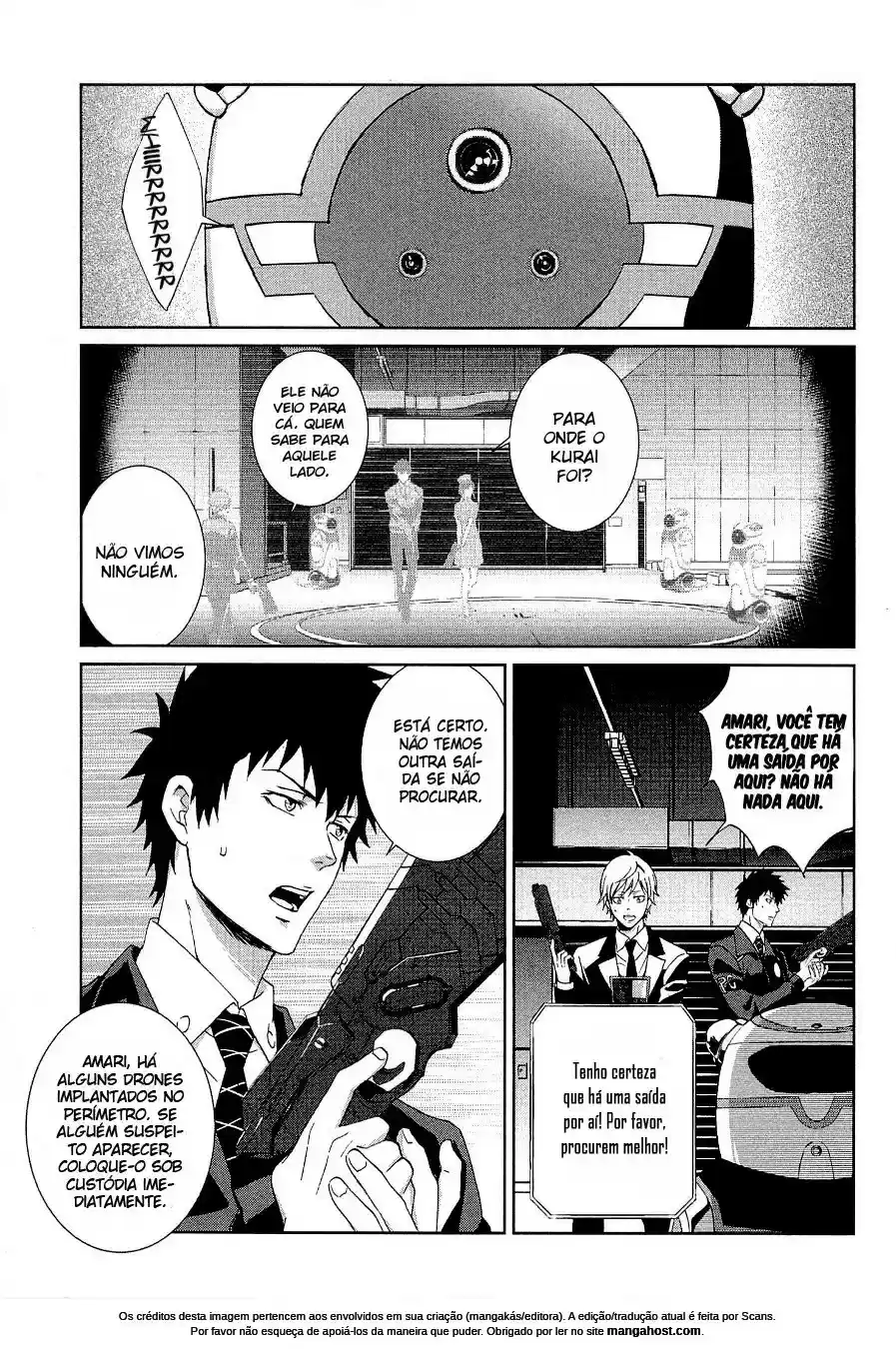 Read Psycho-Pass_ Kanshikan Kougami Shinya pt_BR Manga Online