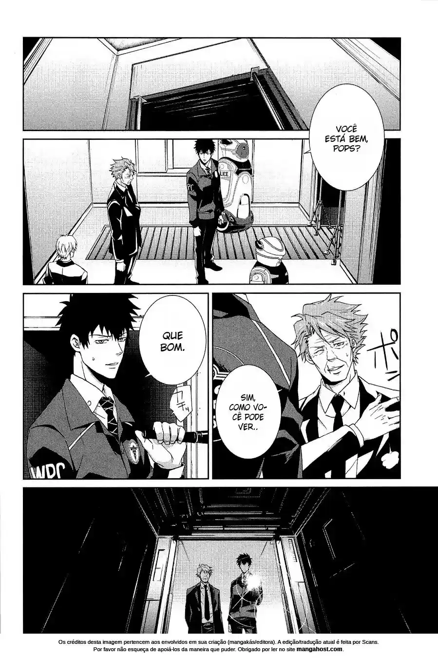 Read Psycho-Pass_ Kanshikan Kougami Shinya pt_BR Manga Online