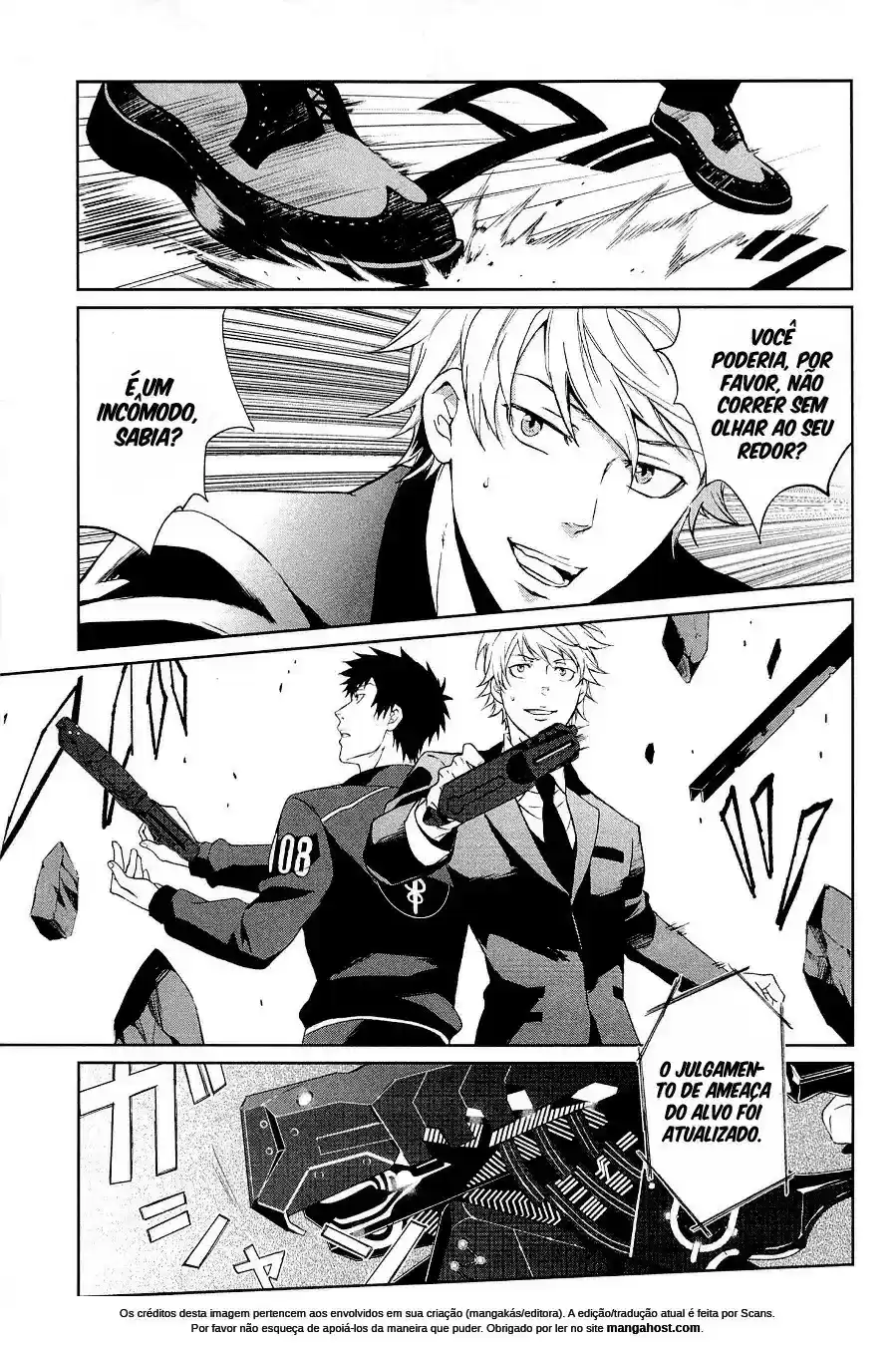 Read Psycho-Pass_ Kanshikan Kougami Shinya pt_BR Manga Online