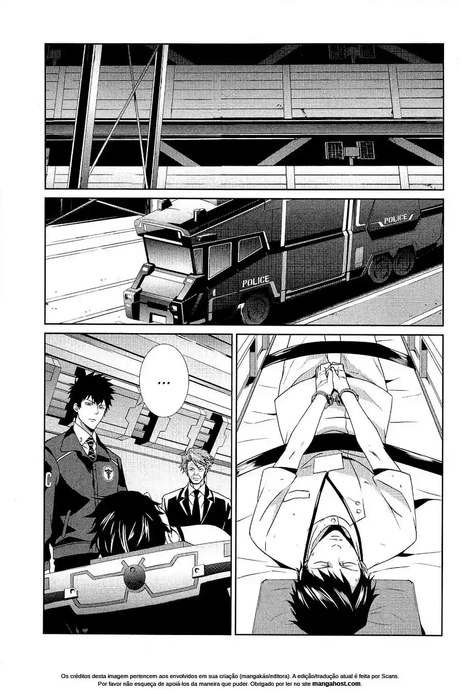 Read Psycho-Pass_ Kanshikan Kougami Shinya pt_BR Manga Online