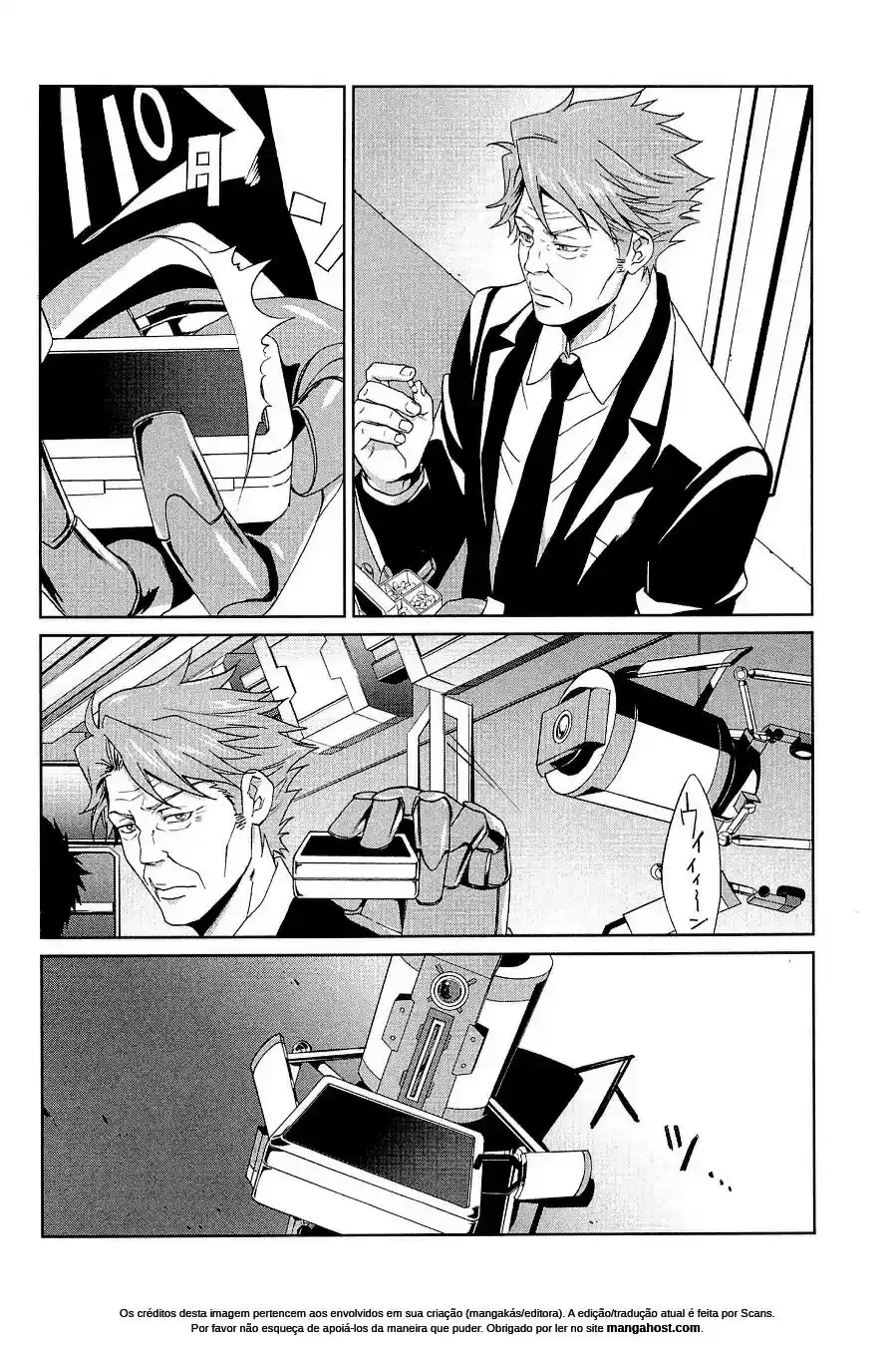 Read Psycho-Pass_ Kanshikan Kougami Shinya pt_BR Manga Online