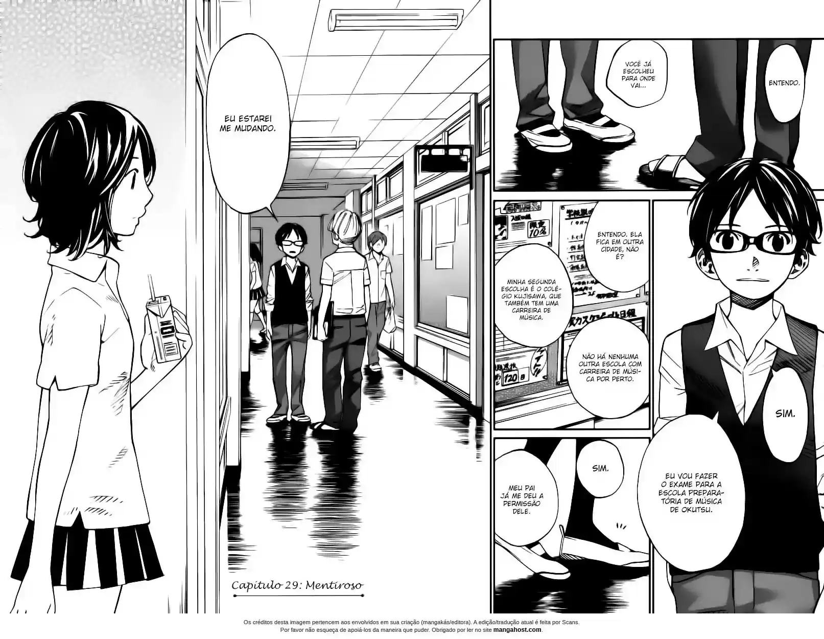Read Shigatsu wa Kimi no Uso pt_br Manga Online