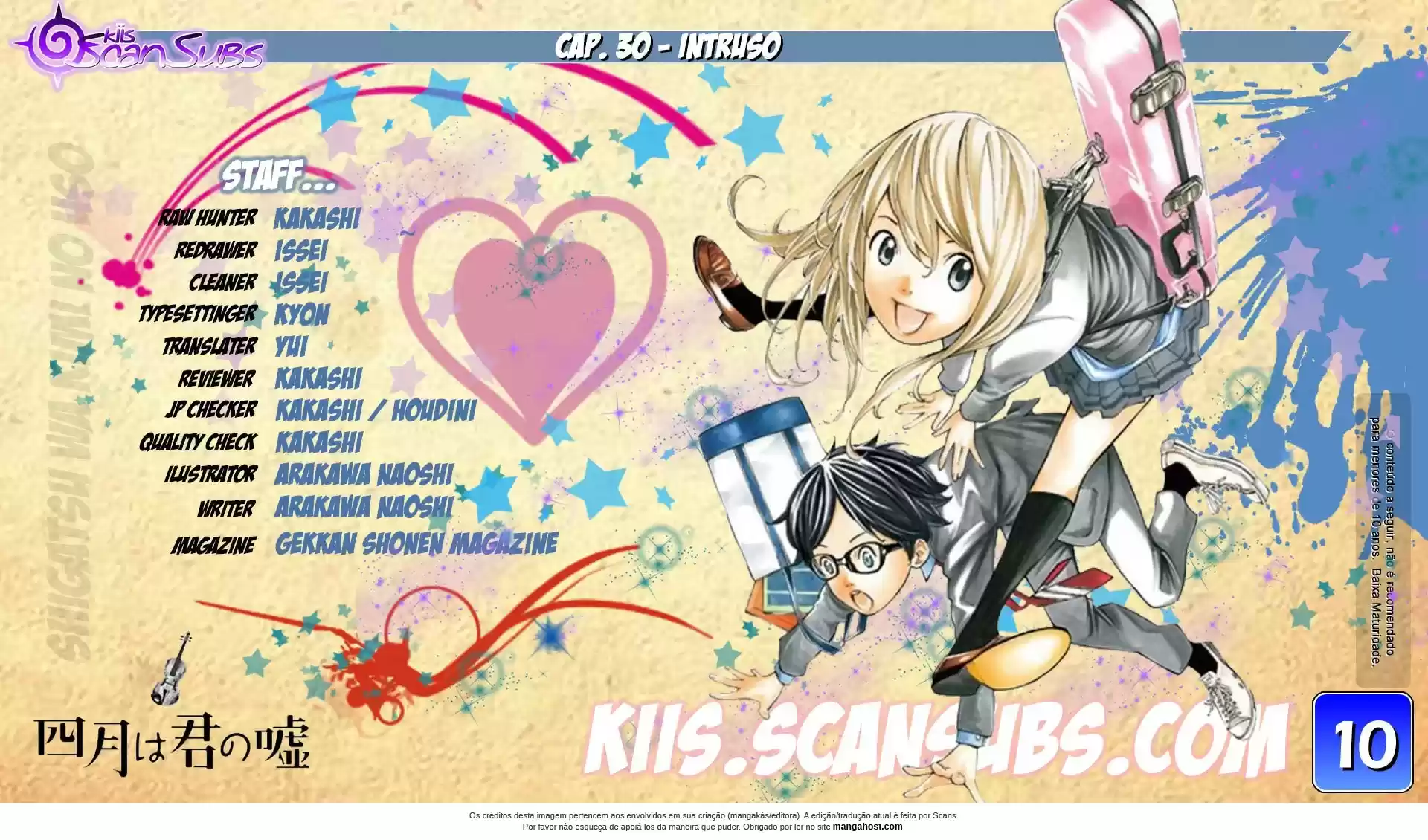 Read Shigatsu wa Kimi no Uso pt_br Manga Online