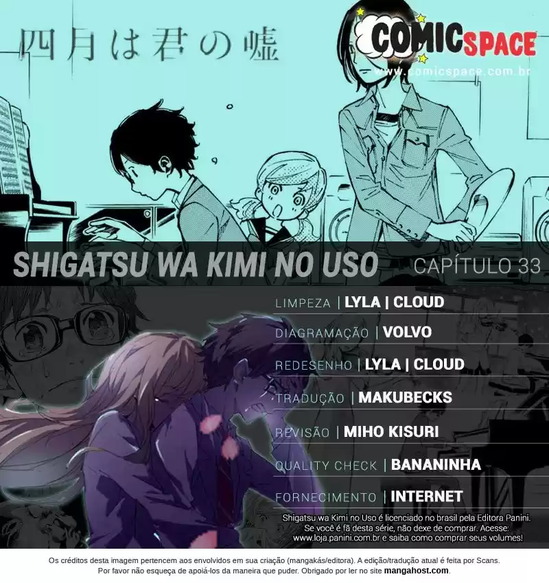 Read Shigatsu wa Kimi no Uso pt_br Manga Online