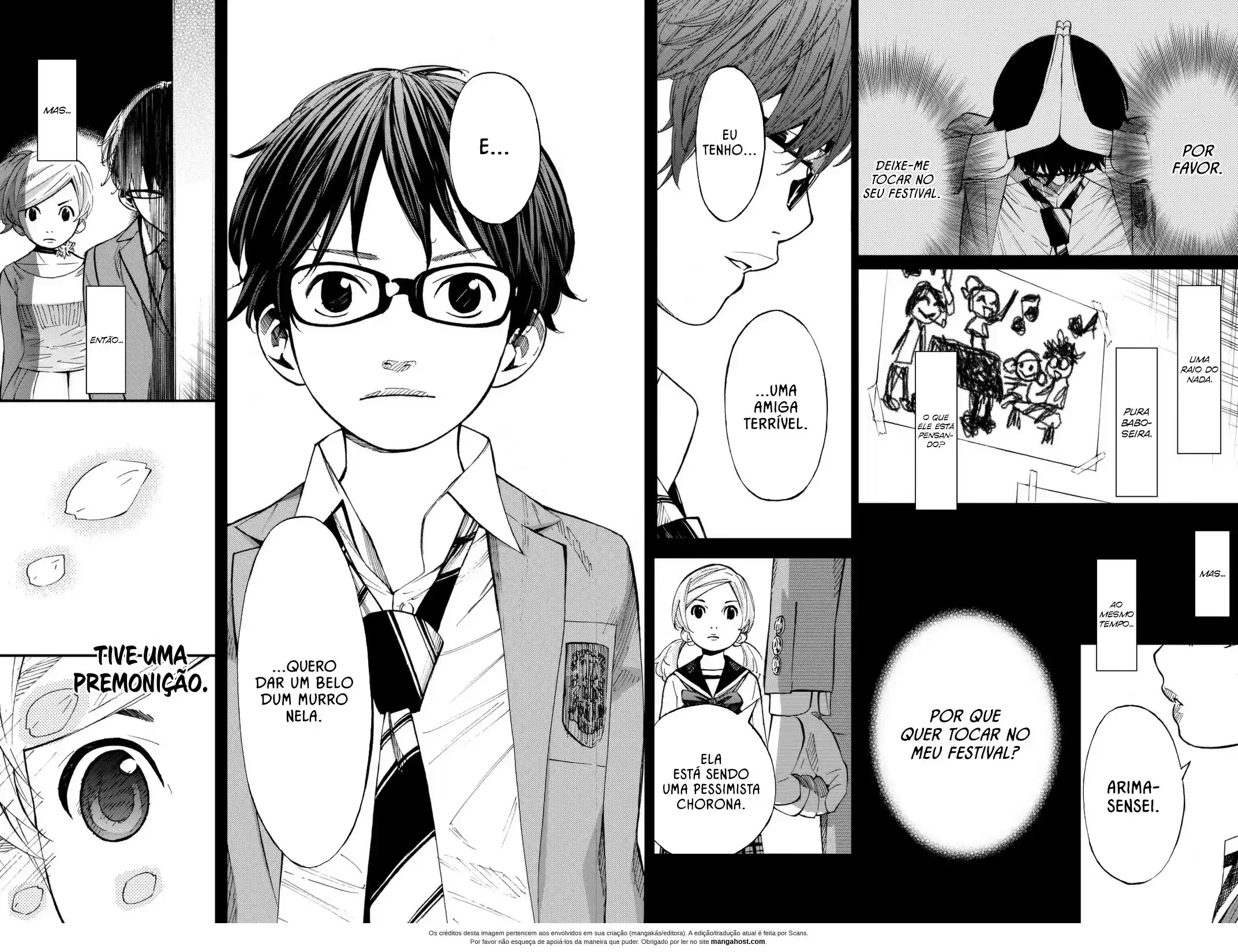 Read Shigatsu wa Kimi no Uso pt_br Manga Online