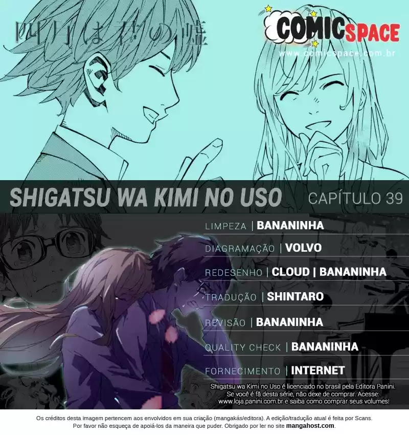 Read Shigatsu wa Kimi no Uso pt_br Manga Online