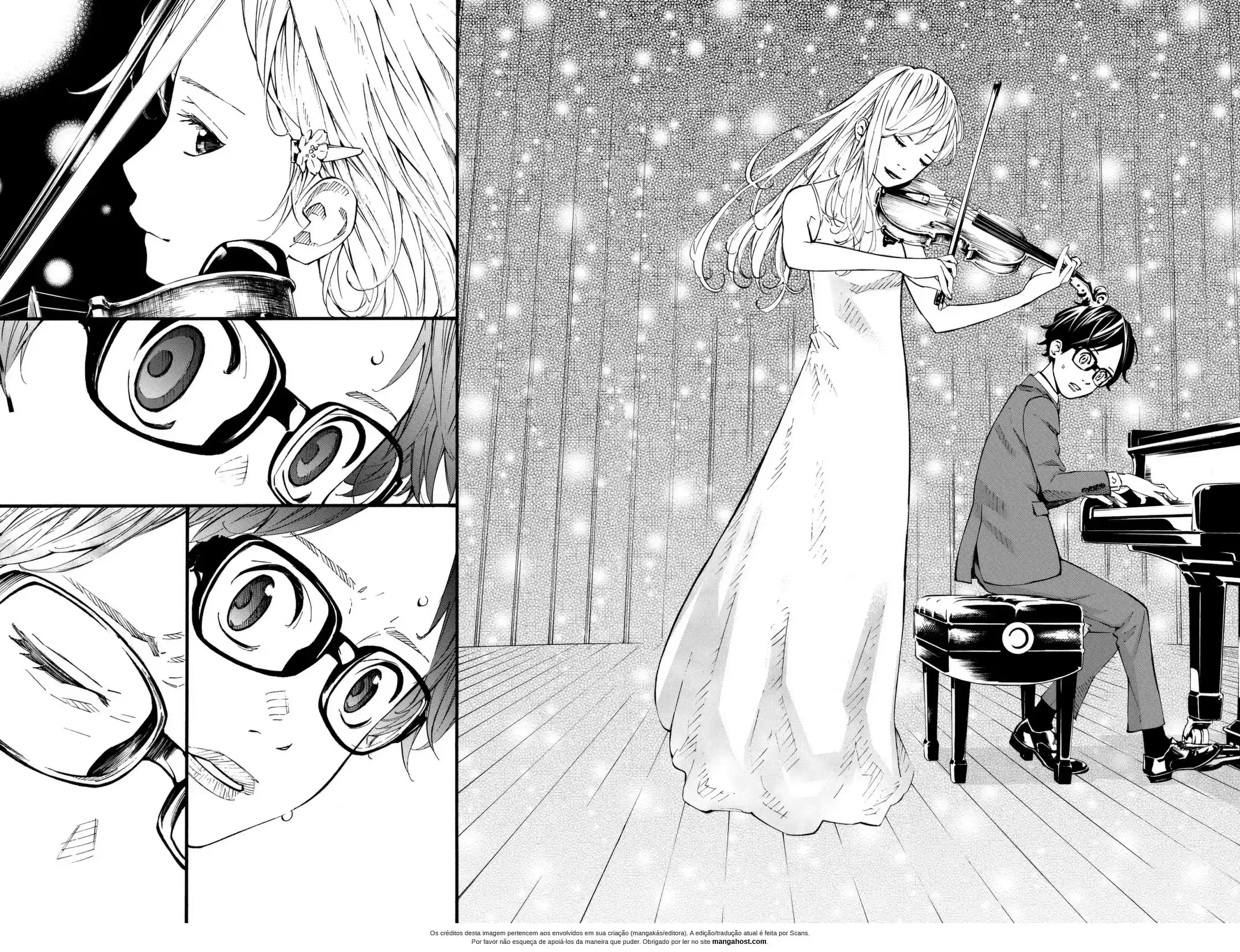 Read Shigatsu wa Kimi no Uso pt_br Manga Online