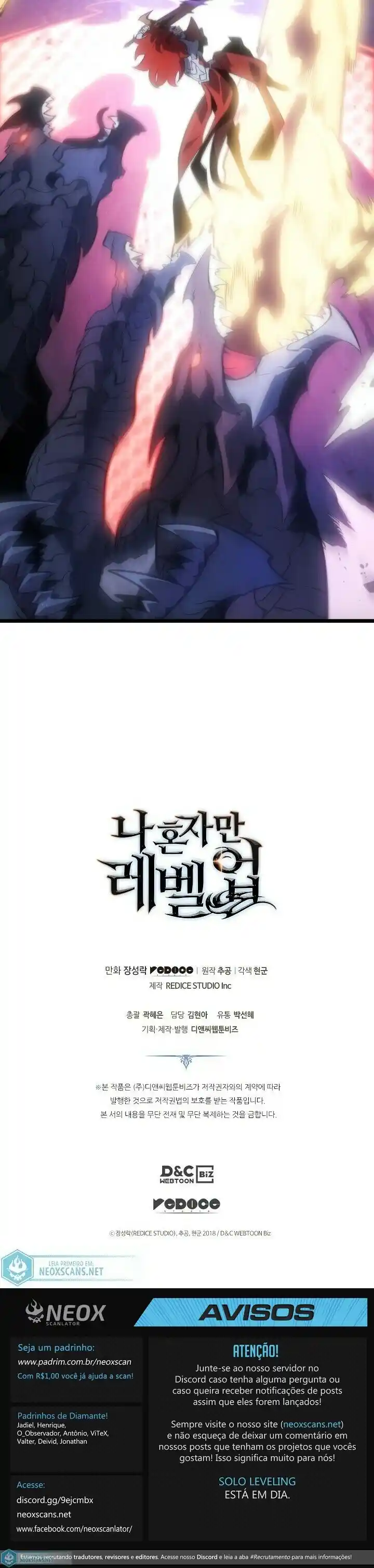 Read Solo Leveling PT -BR Manga Online