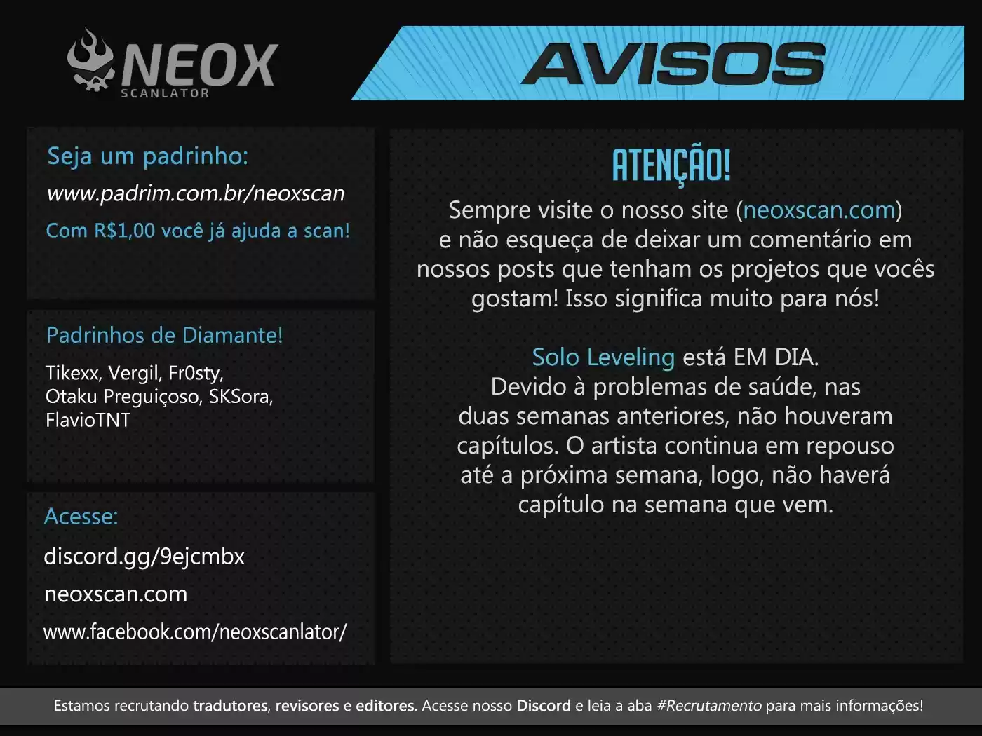Read Solo Leveling PT -BR Manga Online