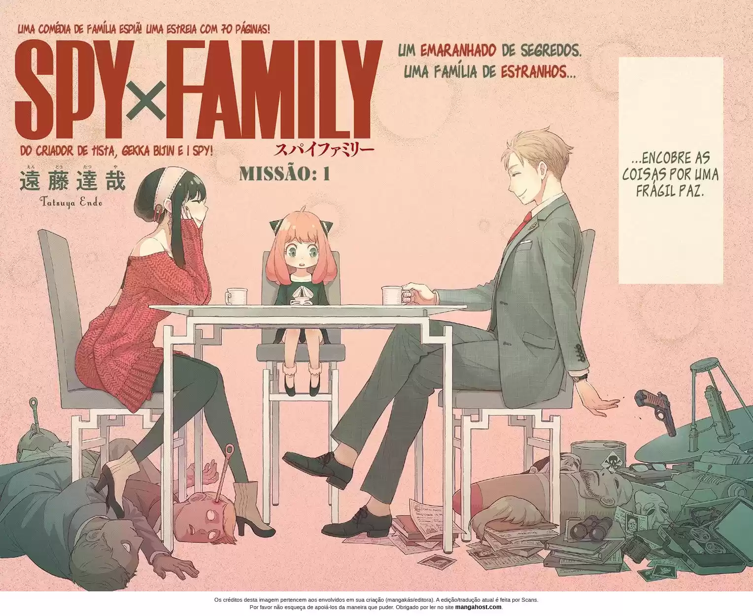 Read Spy X Family pt_BR Manga Online
