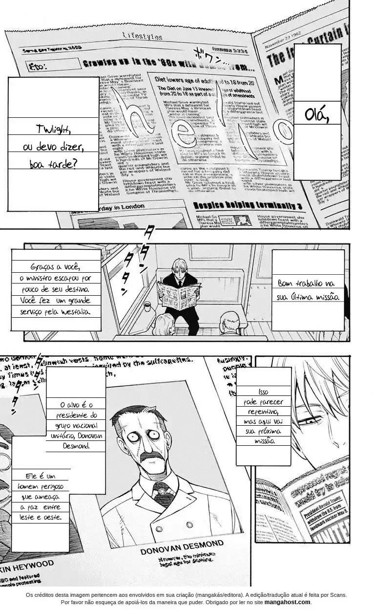 Read Spy X Family pt_BR Manga Online
