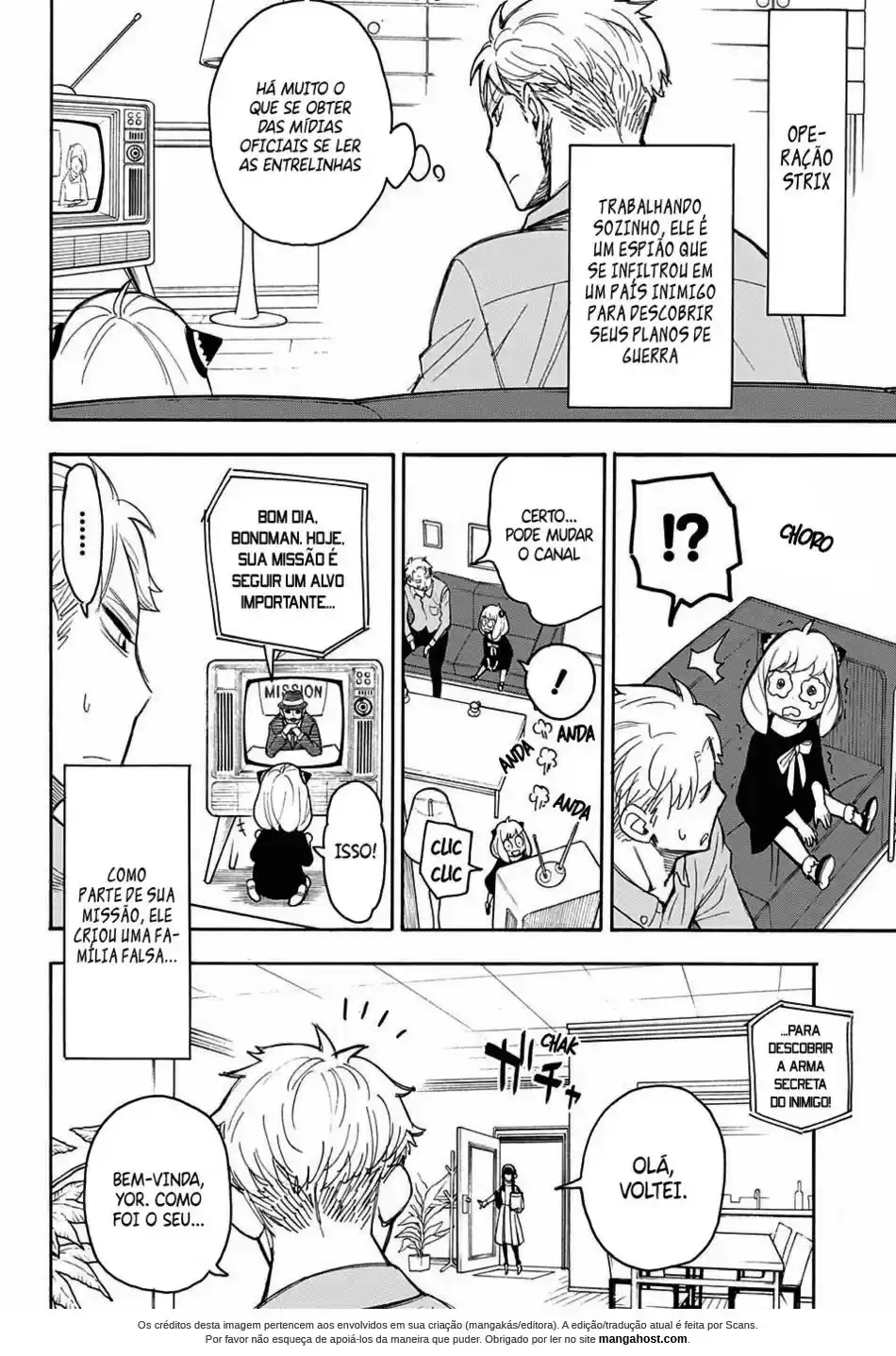 Read Spy X Family pt_BR Manga Online