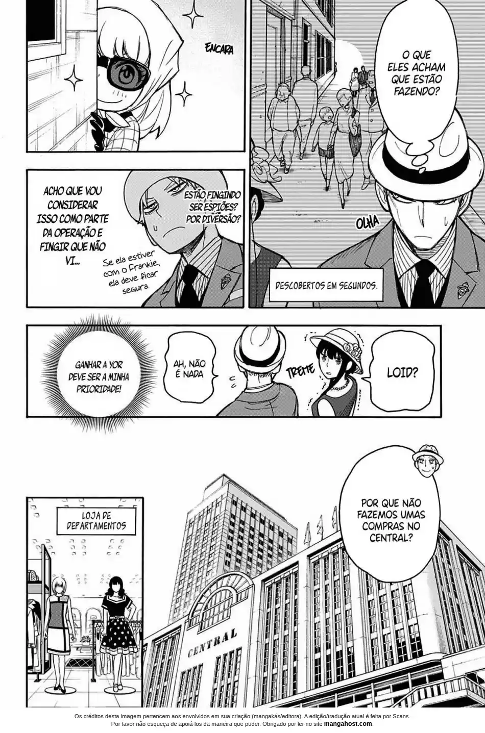 Read Spy X Family pt_BR Manga Online