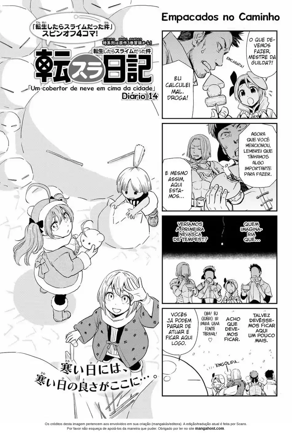 Read Tensura Nikki Tensei Shitara Slime Datta Ken pt_BR Manga Online