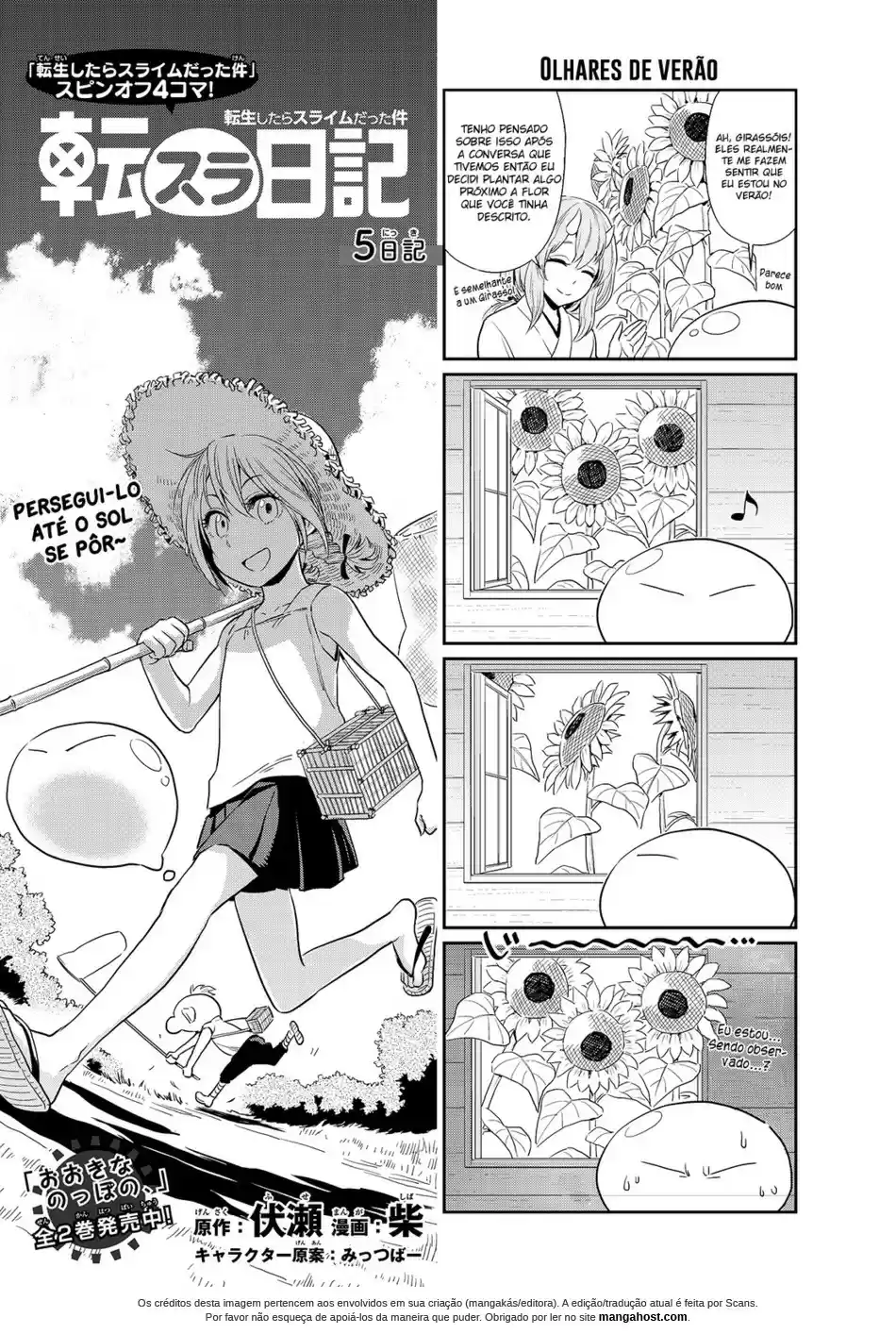 Read Tensura Nikki Tensei Shitara Slime Datta Ken pt_BR Manga Online