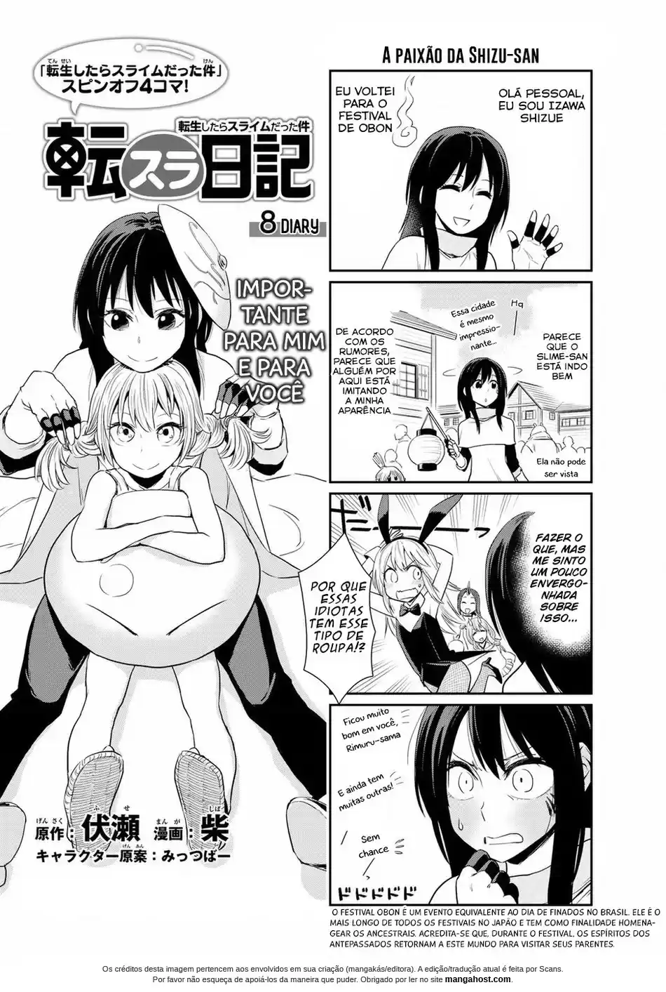 Read Tensura Nikki Tensei Shitara Slime Datta Ken pt_BR Manga Online
