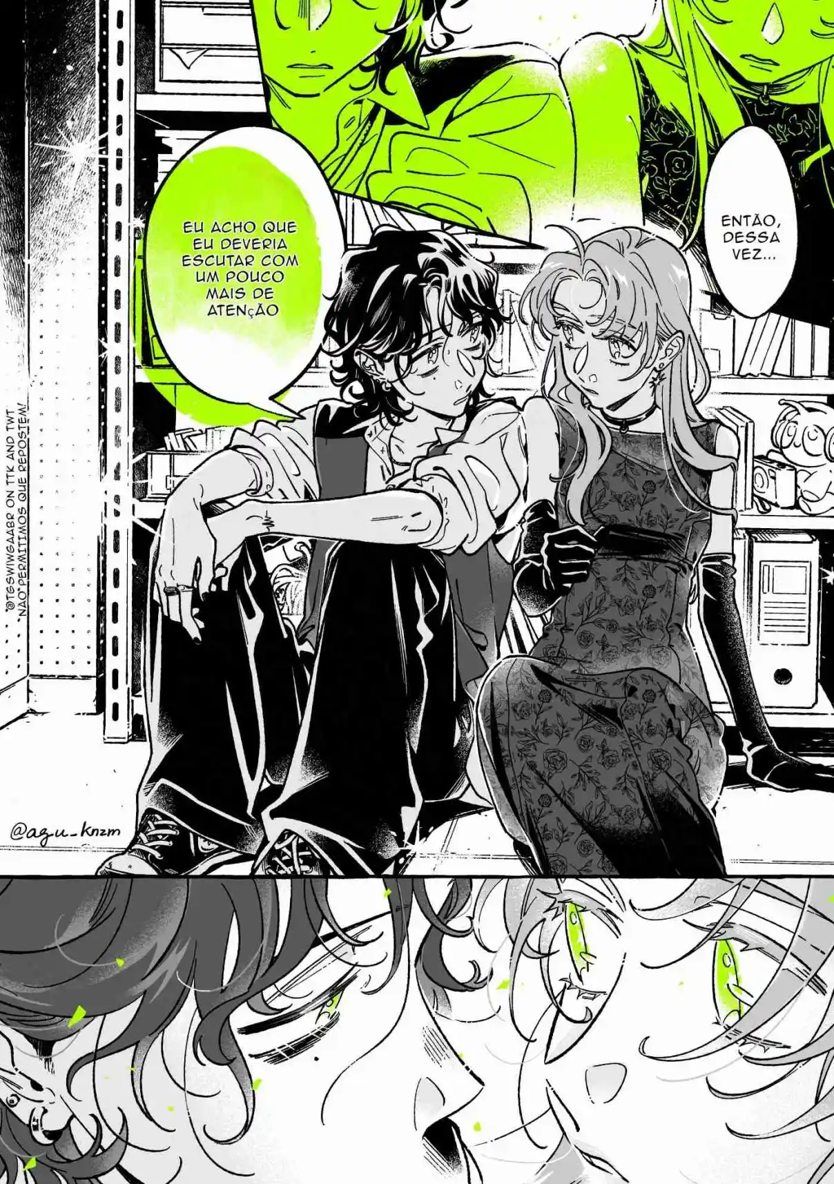 Read The Guy She Was Interested in Wasn't a Guy At All pt_BR Manga Online