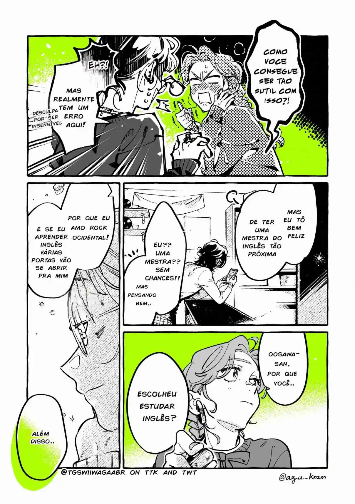 Read The Guy She Was Interested in Wasn't a Guy At All pt_BR Manga Online