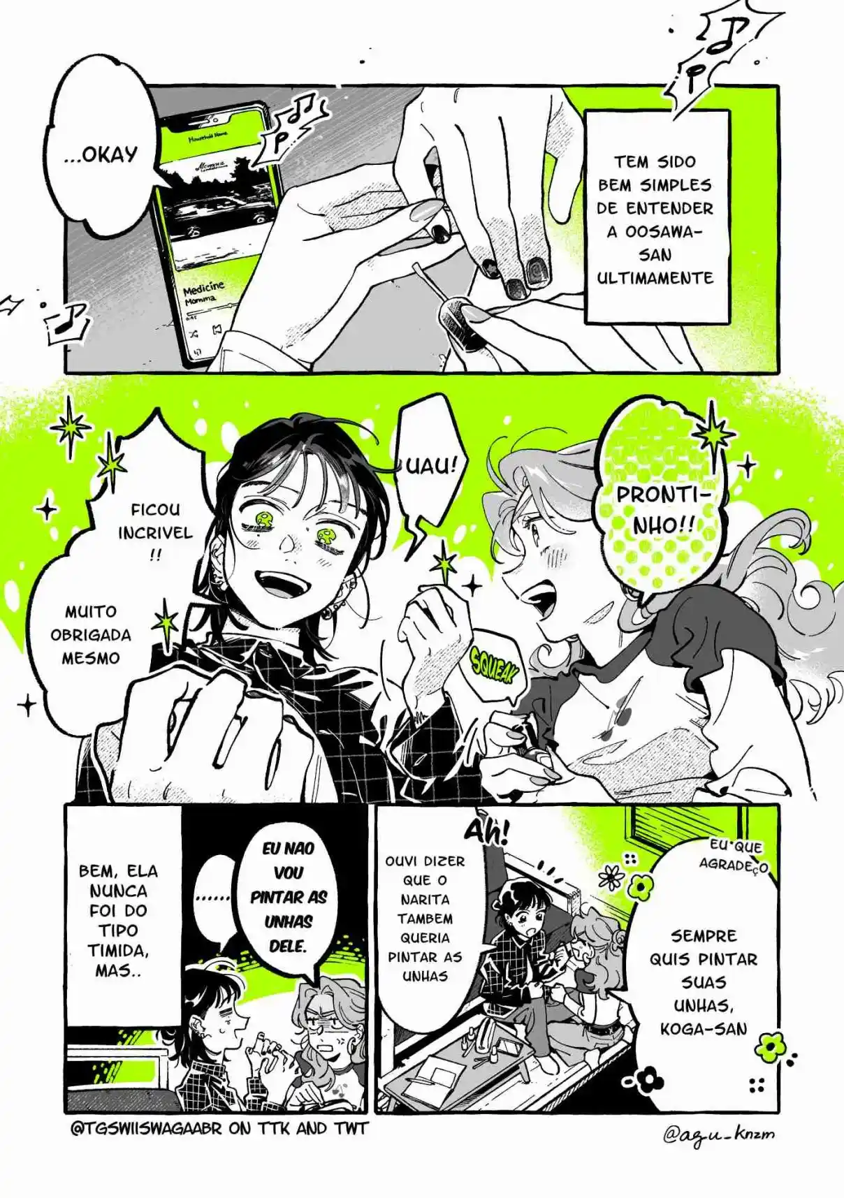 Read The Guy She Was Interested in Wasn't a Guy At All pt_BR Manga Online