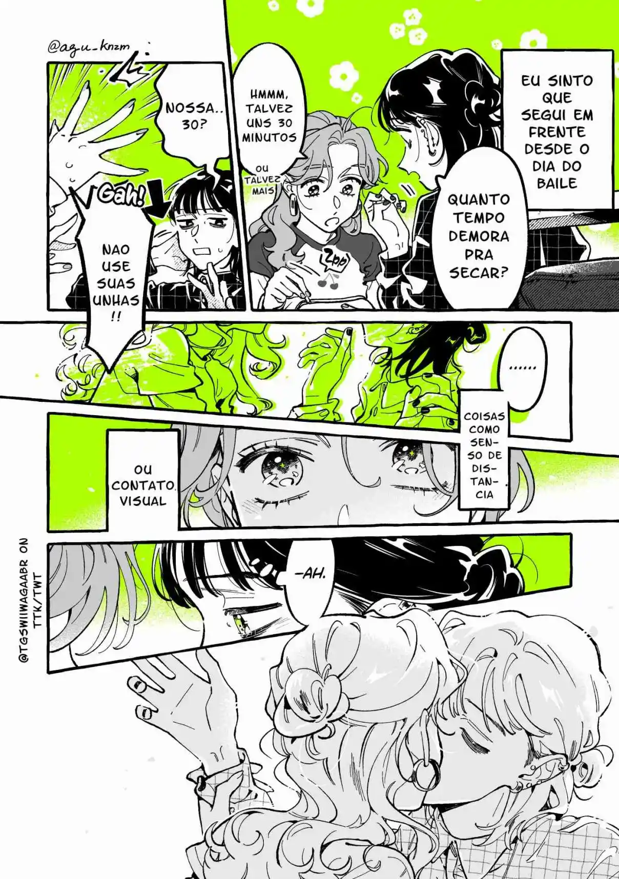 Read The Guy She Was Interested in Wasn't a Guy At All pt_BR Manga Online