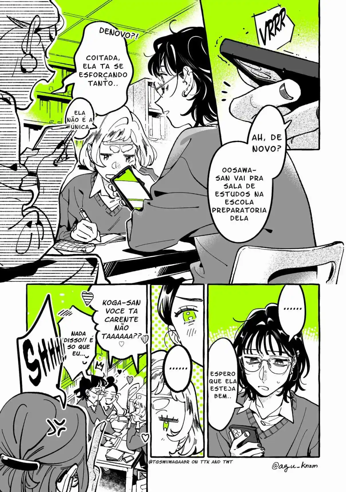 Read The Guy She Was Interested in Wasn't a Guy At All pt_BR Manga Online