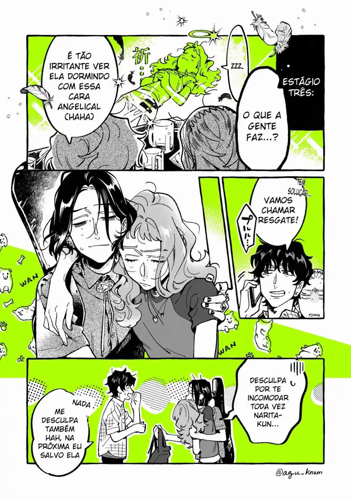 Read The Guy She Was Interested in Wasn't a Guy At All pt_BR Manga Online