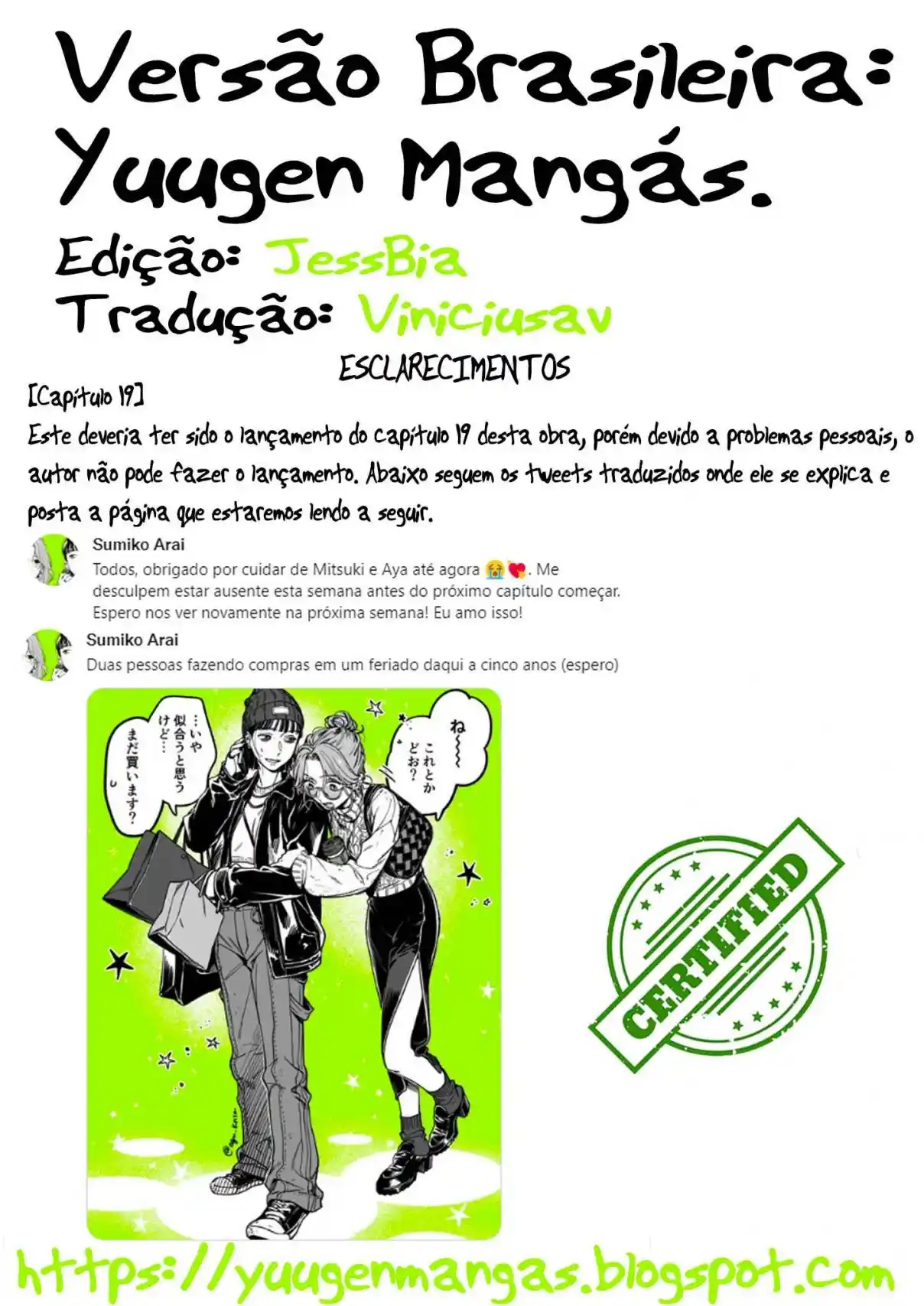Read The Guy She Was Interested in Wasn't a Guy At All pt_BR Manga Online
