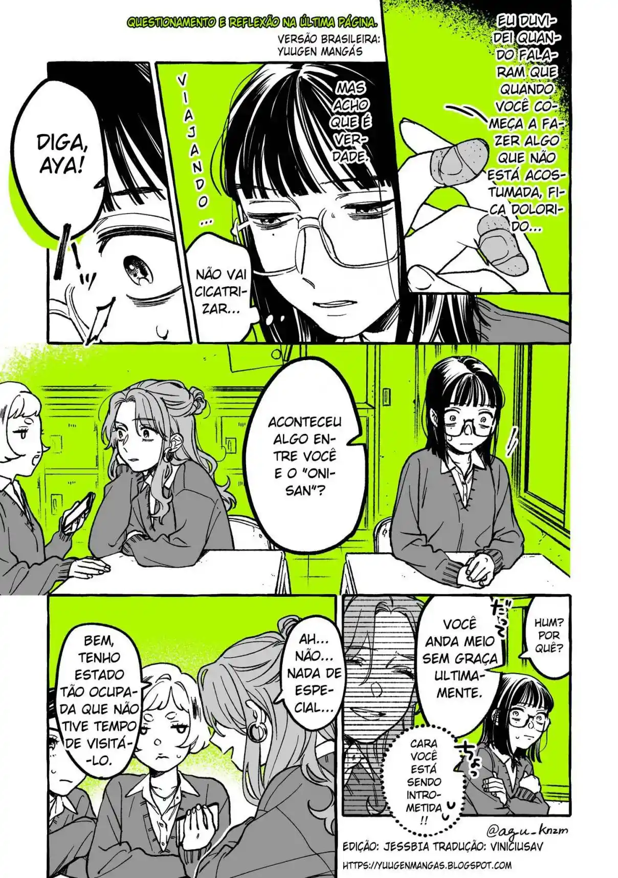 Read The Guy She Was Interested in Wasn't a Guy At All pt_BR Manga Online