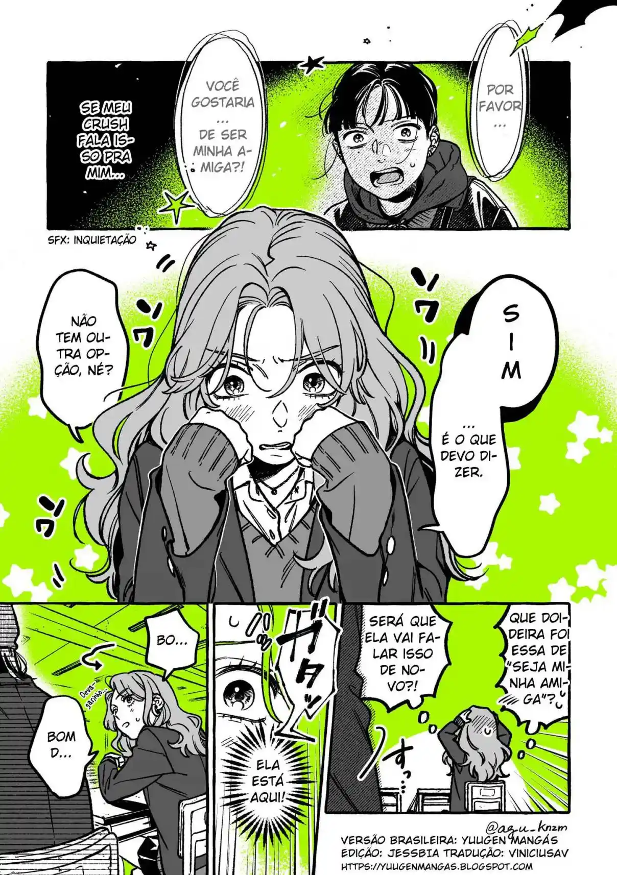 Read The Guy She Was Interested in Wasn't a Guy At All pt_BR Manga Online